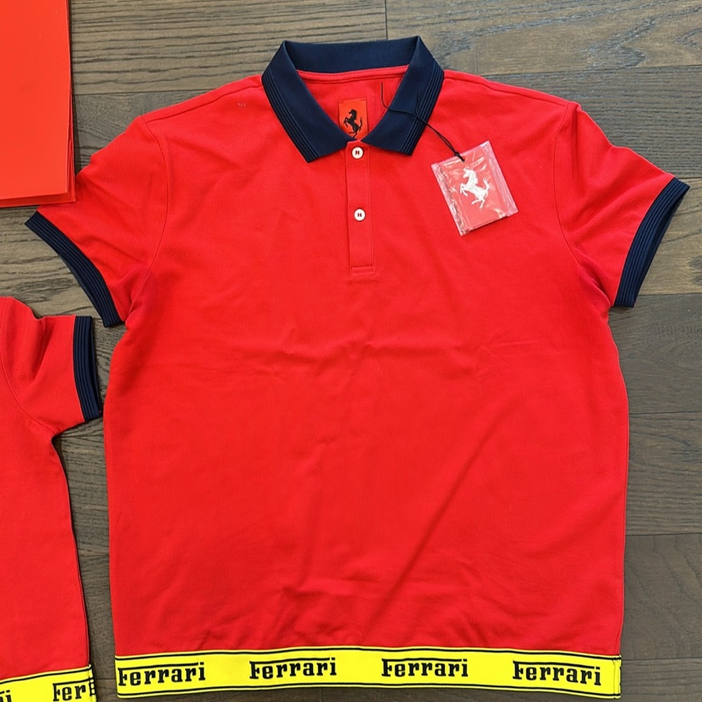 Ferrari mens polo